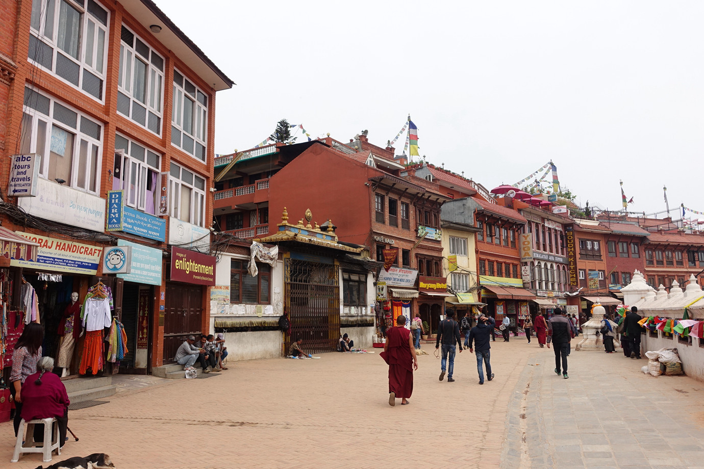 尼泊爾加德滿都-博拿佛塔 Boudhanath Stupa